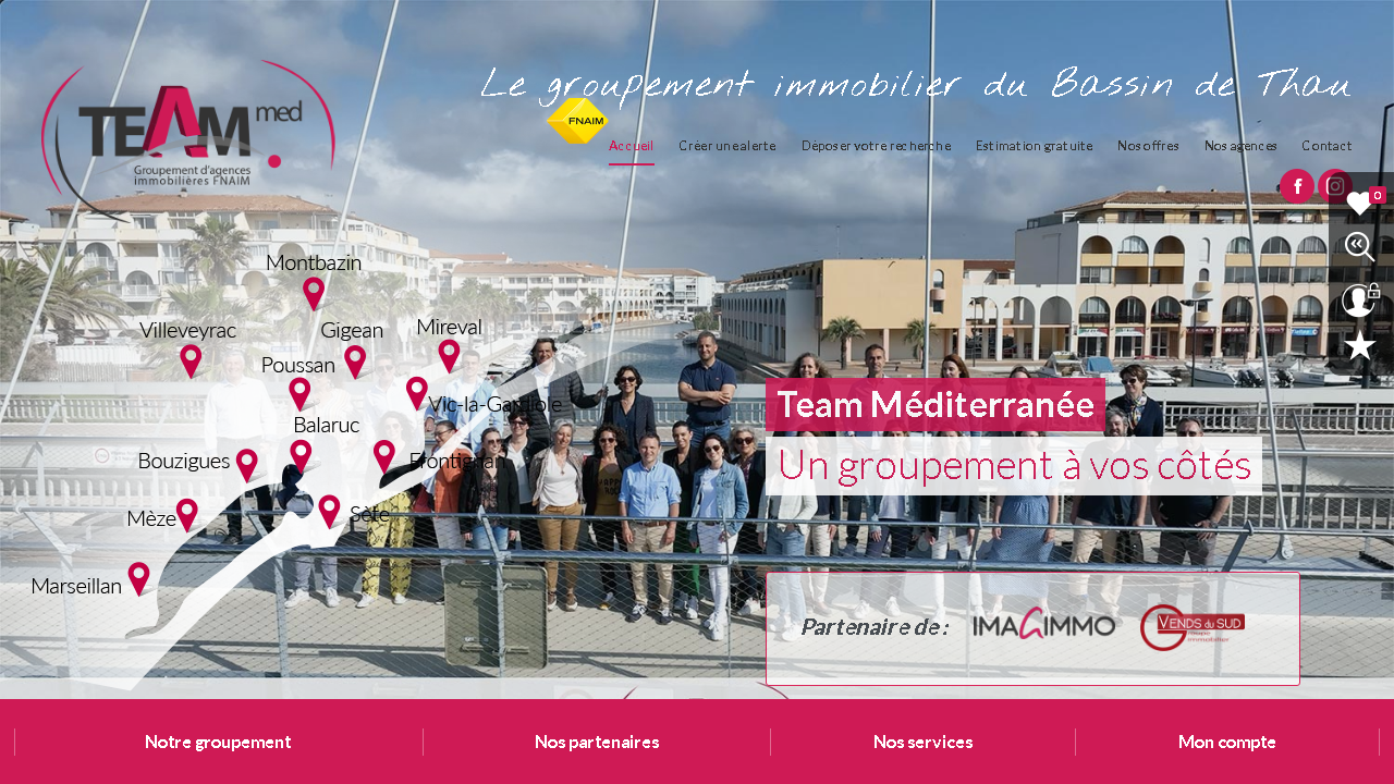 Capture d'écran de http://www.team-mediterranee.fr/